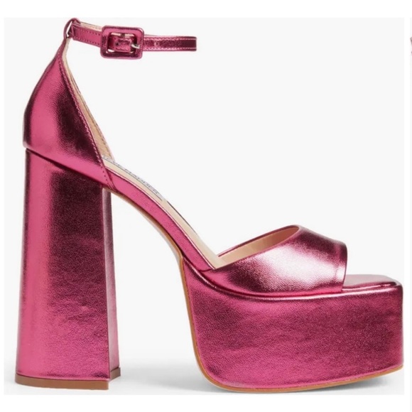 Steve Madden Kassiani Ankle Strap Platform Heel - Picture 3 of 5